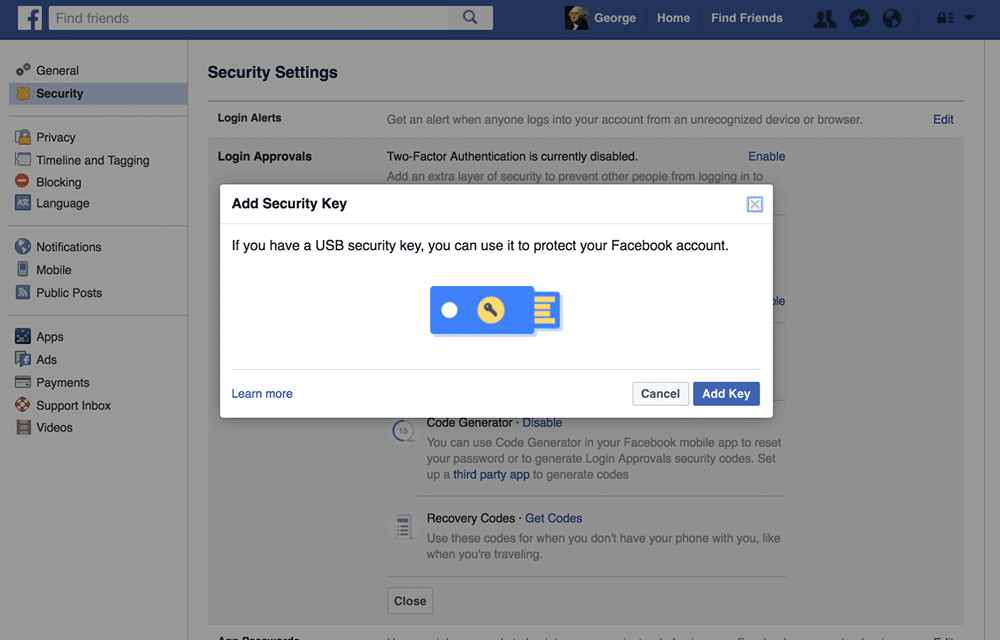Tips menjaga keamanan akun facebook dengan menggunakan hardware usb Yubikey