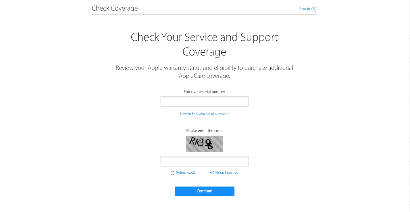 Cek garansi dan support yang masih berlaku untuk macbook second pilihan kamu
