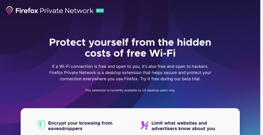 Cara menggunakan VPN gratis dari Mozilla Firefox yaitu Firefox Private Network