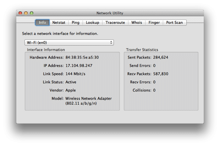 Tutorial Mengetest Kecepatan Internet Dan Jaringan 10 September 30th, 2026 • Blog Situstarget Cara mengecek kecepatan internet menggunakan Network Utility MacOS