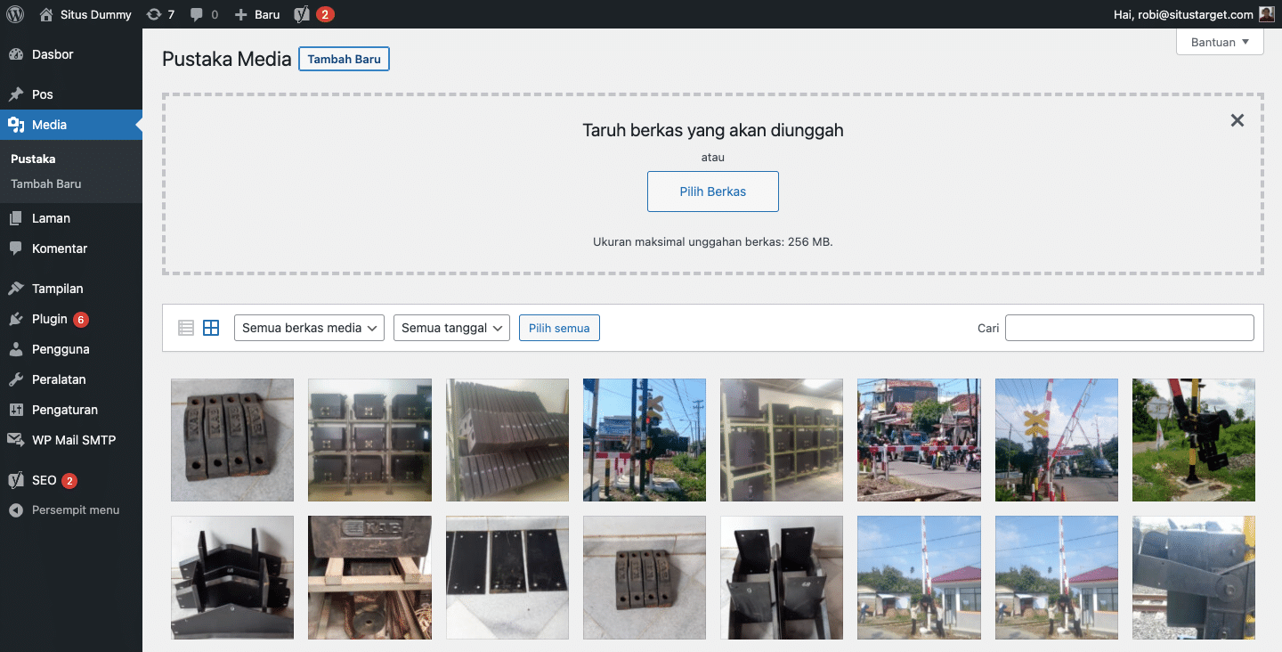Cara Upload File HTML ke Situs WordPress 3 September 29th, 2026 • Blog Situstarget Panduan cara menggunggah file HTML ke WordPress