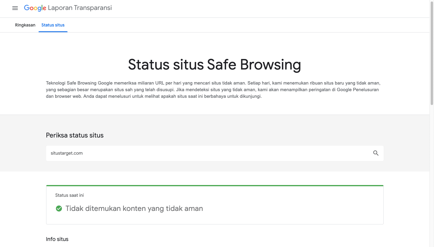 Cara menggunakan Google Safe Browsing untuk memperbaiki situs WordPress yang Di hack
