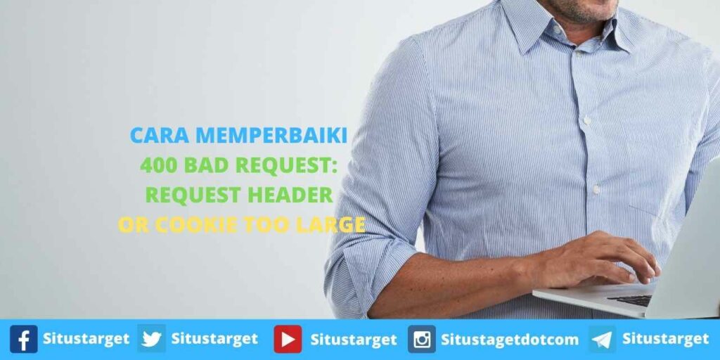 Cara Memperbaiki 400 Bad Request Request Header or Cookie Too Large