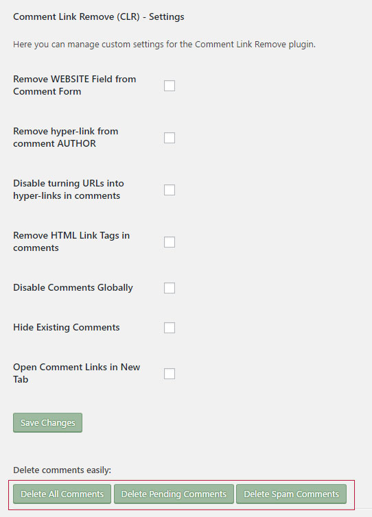 Cara menghapus kolom website di kotak komentar WordPress menggunakan plugin