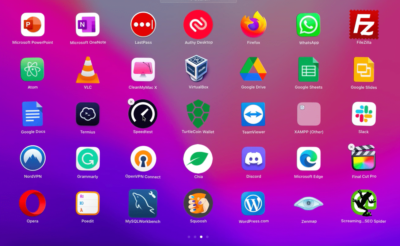 Cara Uninstall Aplikasi Di Macbook Air Melalui Launchpad