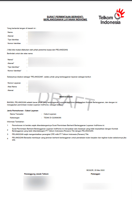 Cara Berhenti Berlangganan Indihome 2022 3 September 30th, 2026 • Blog Situstarget Surat Permintaan Berhenti Berlangganan Indihome