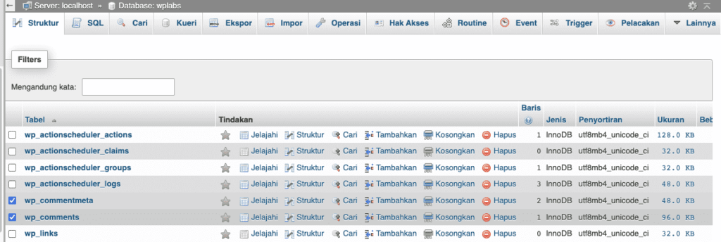 3 Cara Menghapus Semua Komentar Di WordPress 7 September 29th, 2026 • Blog Situstarget Cara Menghapus Komentar Di Situs WordPress Secara Massal Menggunakan phpMyAdmin