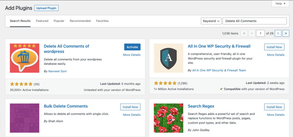 3 Cara Menghapus Semua Komentar Di WordPress 11 September 29th, 2026 • Blog Situstarget Cara menggunakan plugin Delete All Comments of wordpress