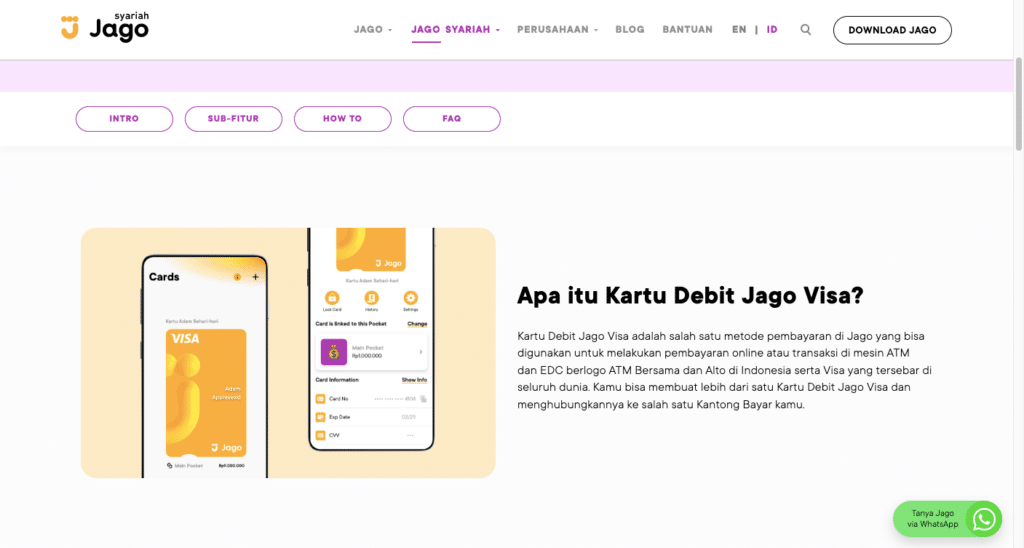 Solusi Alternatif Aplikasi BSI Mobile yang Error Berhari-hari 5 September 30th, 2026 • Blog Situstarget Kelebihan kartu debit bank Jago Syariah