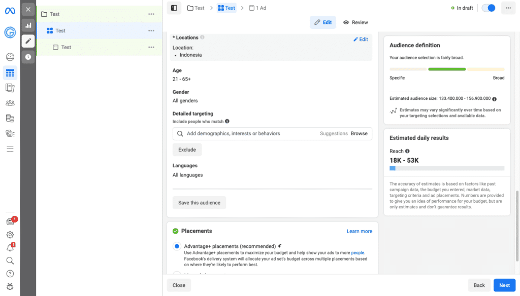 7 Kesalahan Fatal Pemula Dalam Beriklan B2B dan B2G Di Platform Facebook Ads yang Harus Kamu Ketahui 3 September 30th, 2026 • Blog Situstarget Hanya mengandalkan targeting audience dari meta saja