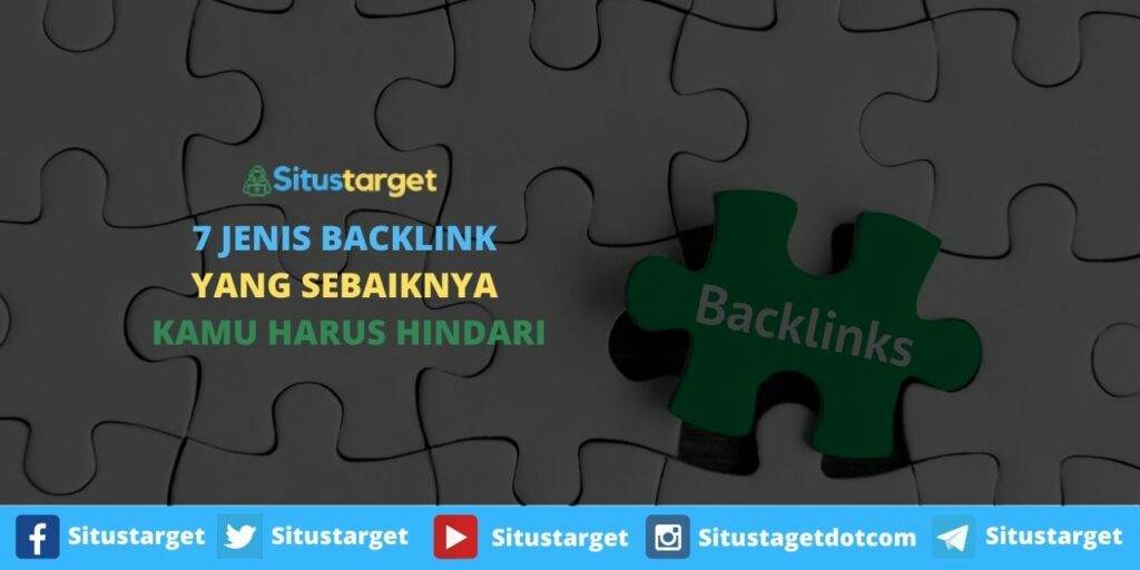Jenis backlink yang berpengaruh buruk terhadap SEO situs kamu