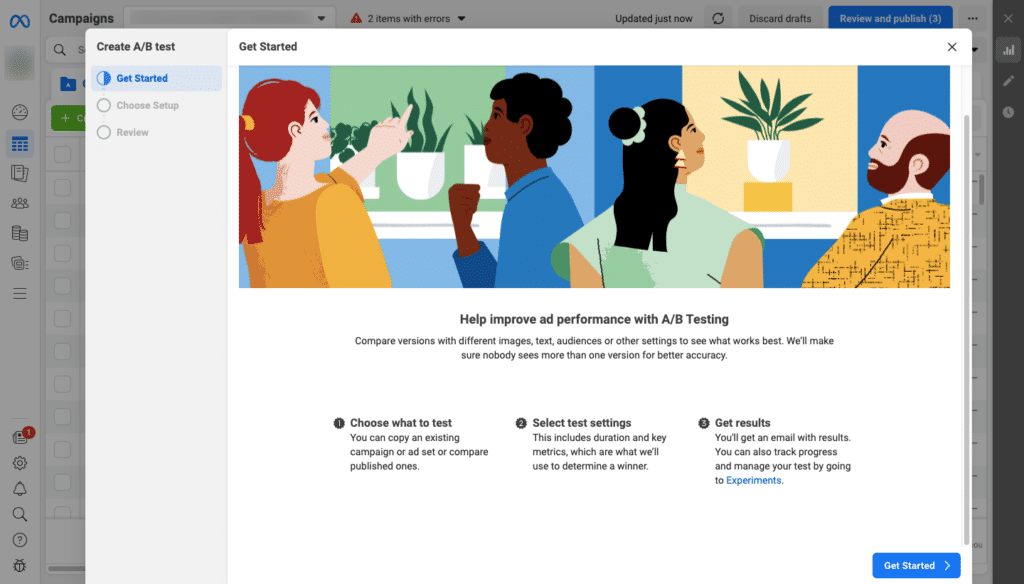 7 Kesalahan Fatal Pemula Dalam Beriklan B2B dan B2G Di Platform Facebook Ads yang Harus Kamu Ketahui 10 September 30th, 2026 • Blog Situstarget Tidak melakukan A/B Testing Untuk Mendapatkan Winning Ads
