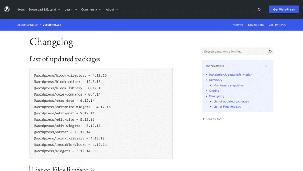 Apa Itu Changelog Pada Plugin, Theme, dan Core WordPress 3 September 26th, 2026 • Blog Situstarget Apa Itu Changelog Dan Mengapa Kamu Harus Membacanya