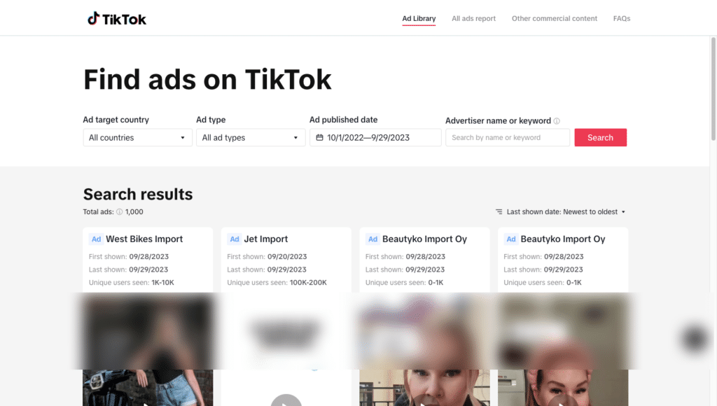 Apa Itu Tiktok Ad Library dan Bagaimana Cara Melakukan Riset Konten Ads Kompetitor Bisnis Kamu Di TikTok 4 September 30th, 2026 • Blog Situstarget Cara Riset Konten Dengan TikTok Ad Library