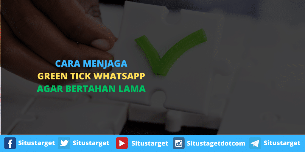 Cara Menjaga Green tick WhatsApp Agar Bertahan Lama Dan Tidak Dicabut Oleh Pihak WhatsApp