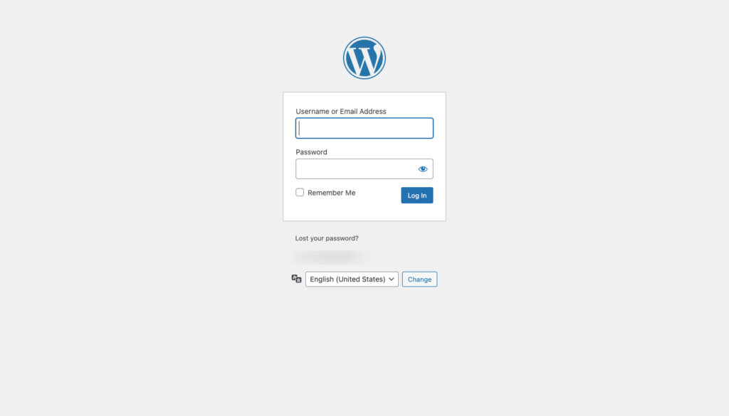 Masukkan Username Dan Password Untuk Login WordPress