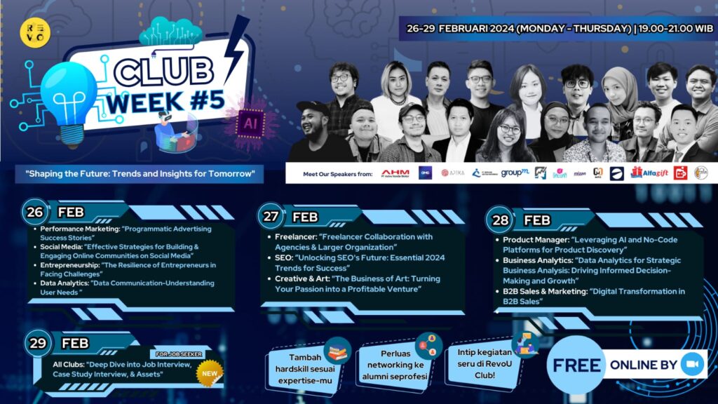 Review RevoU Setelah Jadi Alumni Full Stack Digital Marketing Dan Gabung RevoU Club 9 September 30th, 2026 • Blog Situstarget Review RevoU Club Khusus Alumni RevoU