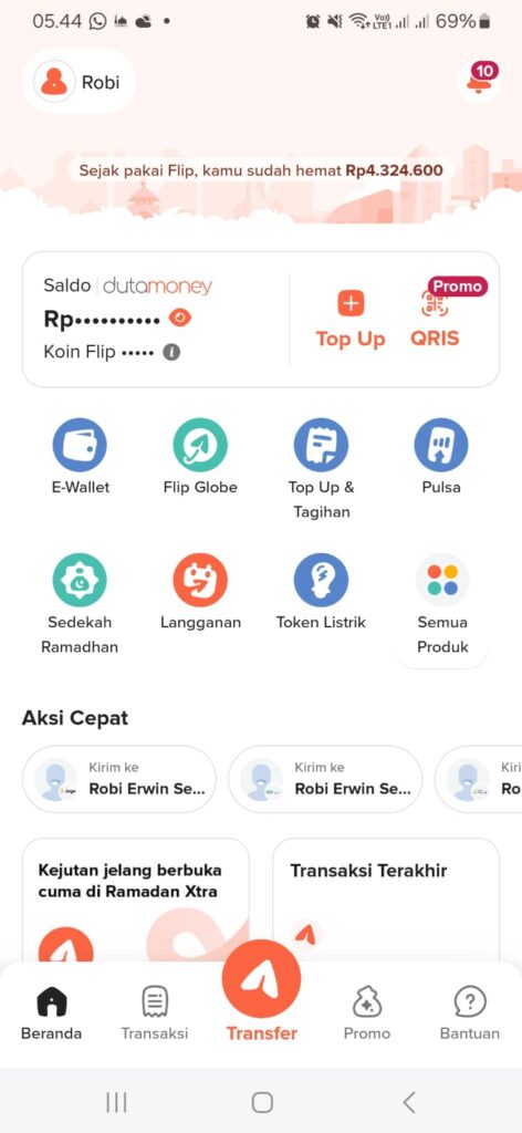 Saya Hemat Sampai 4juta Karena Pakai Aplikasi Ini 4 September 30th, 2026 • Blog Situstarget Cara transfer uang gratis pakai Flip