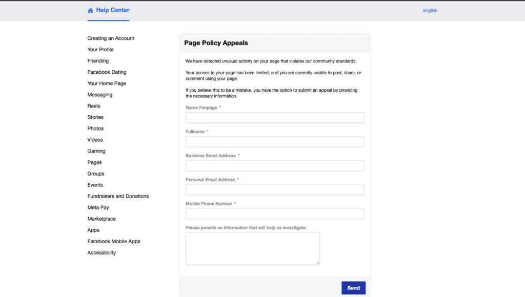 3 Tanda Kamu Sedang Jadi Target Phishing di Facebook Messenger 4 September 30th, 2026 • Blog Situstarget Pengumpulan data calon korban phishing melalui situs Help Center Facebook yang palsu