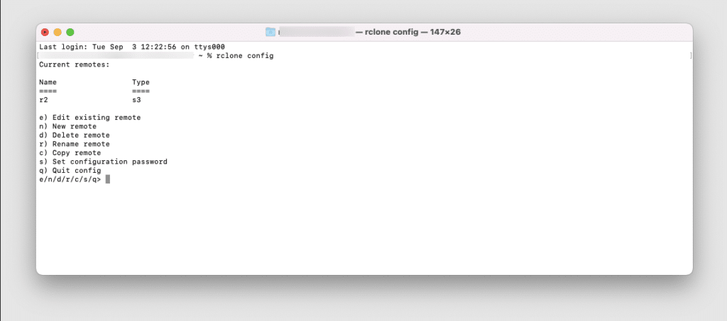 Cara Menghubungkan Aplikasi Rclone dengan Bucket Cloudflare R2 via Terminal Macbook