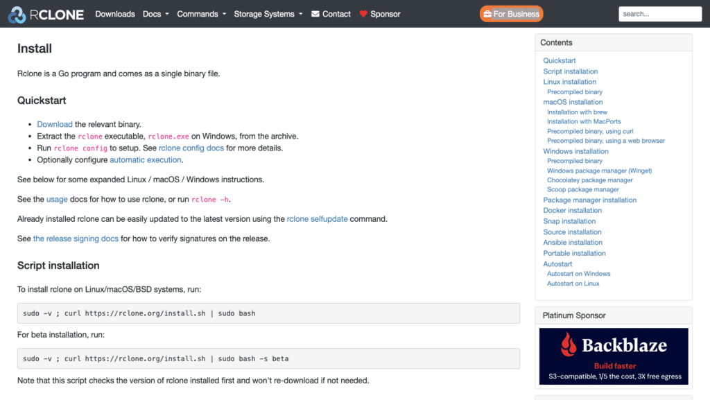 Cara melakukan instalasi Rclone di MacOS dan Windows untuk dihubungkan dengan bucket Cloudflare R2