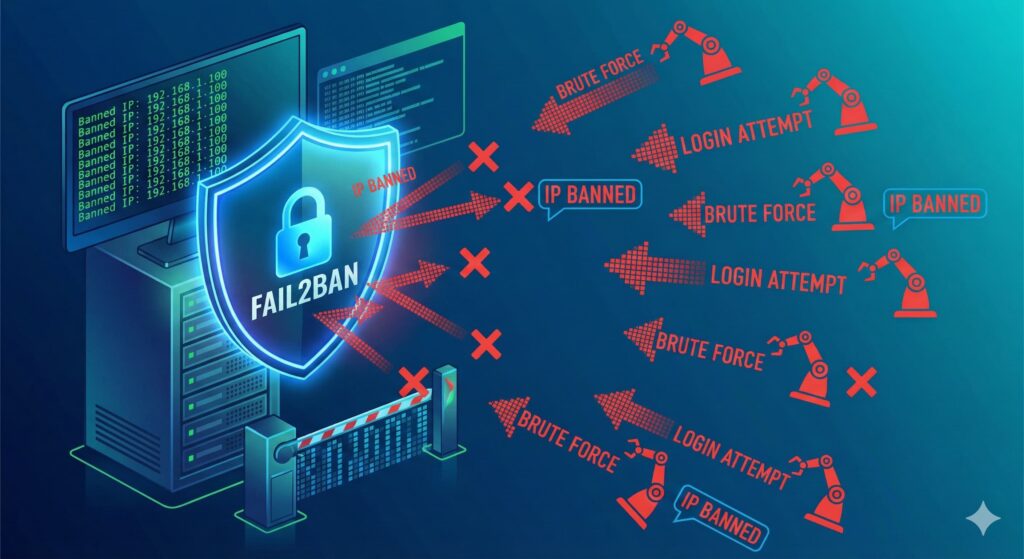 Cara Menggunakan Fail2ban: Strategi Cerdas Mengurangi Serangan Brute Force ke Server Hingga 90%