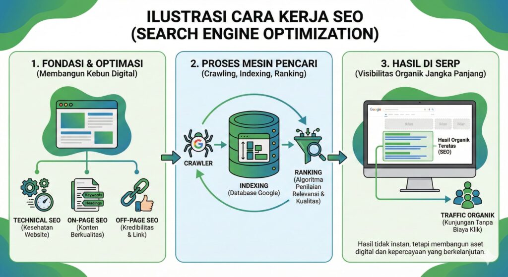 6 Perbedaan SEO dan SEM, Sebaiknya Pilih yang Mana? 8 Oktober 2nd, 2026 • Blog Situstarget Pelajari perbedaan SEO dan SEM secara mendalam