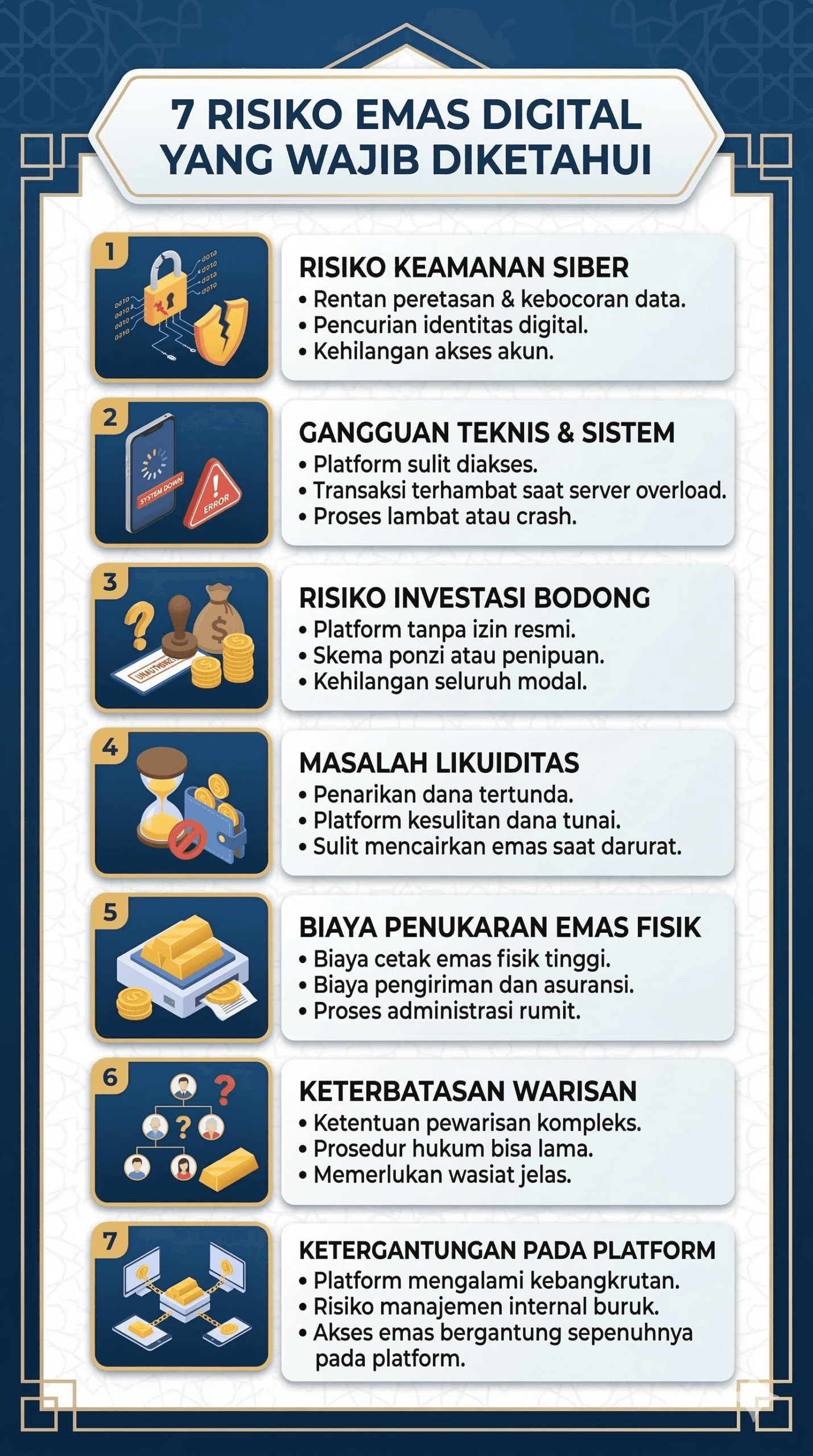 Kenali Risiko Investasi Emas Dalam Bentuk Digital 1 September 26th, 2026 • Blog Situstarget Kenali Risiko Investasi Emas Dalam Bentuk Digital