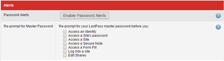 Tingkatkan Keamanan LastPass Anda Sekarang Juga! 3 September 30th, 2026 • Blog Situstarget Cara meningkatkan keamanan lastpass melalui Re-prompt for Master Password