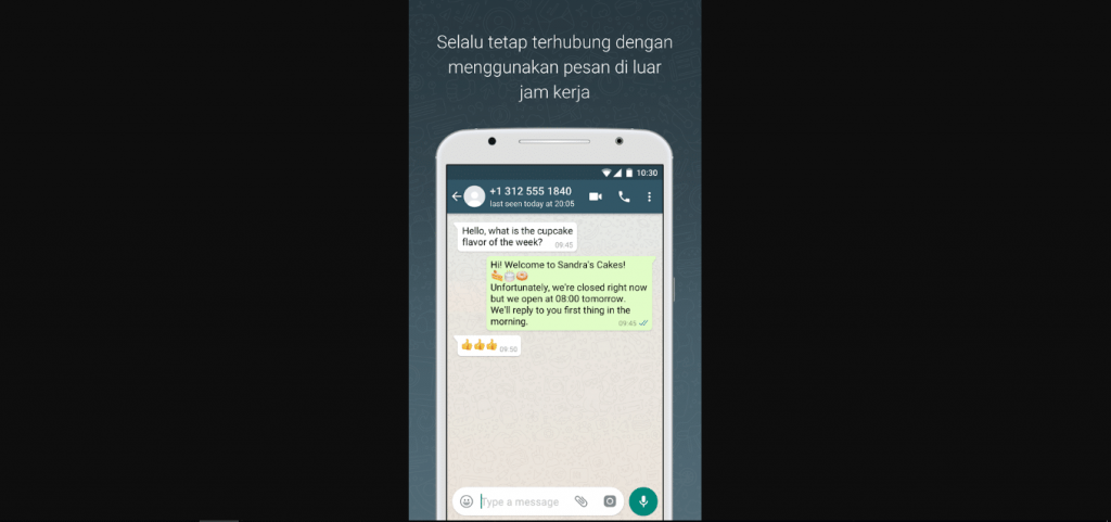 7 Cara Menggunakan Whatsapp Business Sebagai Jalur Komunikasi Bisnis Online 5 September 30th, 2026 • Blog Situstarget Kirim pesan otomatis kepada pelanggan melalui whatsapp business