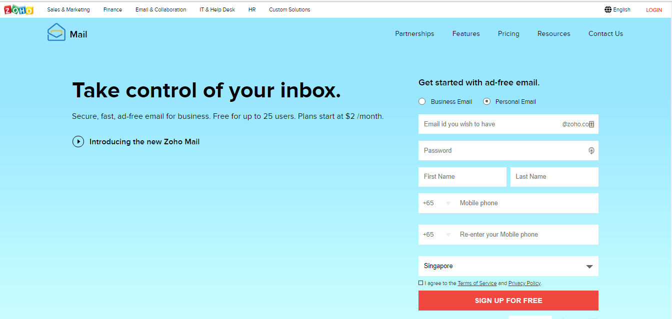 Cara Membuat Alamat Email Baru di Gmail, Yahoo, Outlook, dan Zoho Mail 7 September 30th, 2026 • Blog Situstarget Cara Membuat Alamat Email di Zoho.com