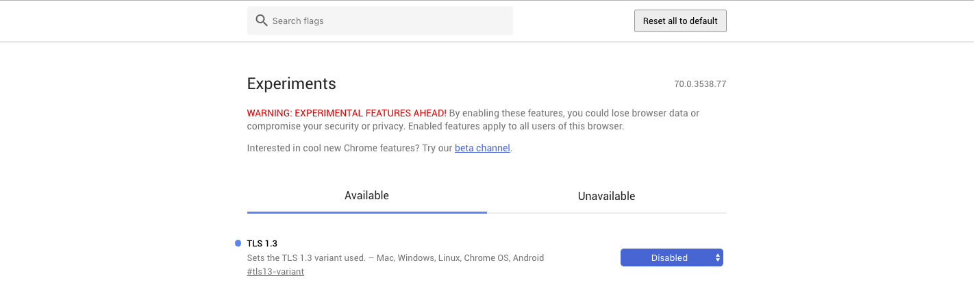 Cara Memperbaiki ERR_SSL_VERSION_INTERFERENCE di Chrome 4 September 30th, 2026 • Blog Situstarget Cara menonaktifkan TLS 1.3 di Browser Chrome