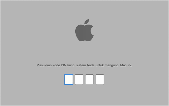 Minta penjual menonaktifkan fitur keamanan pada macbook yang hendak dijual