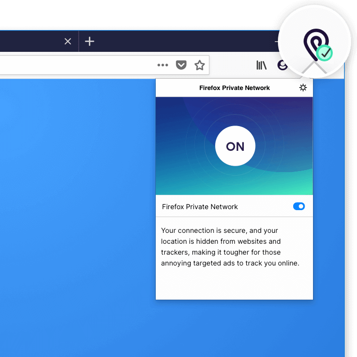 Firefox Private Network VPN Gratis dari Browser Mozilla 6 September 30th, 2026 • Blog Situstarget Tanda bahwa FPN sedang menyala dan siap untuk browsing dengan aman
