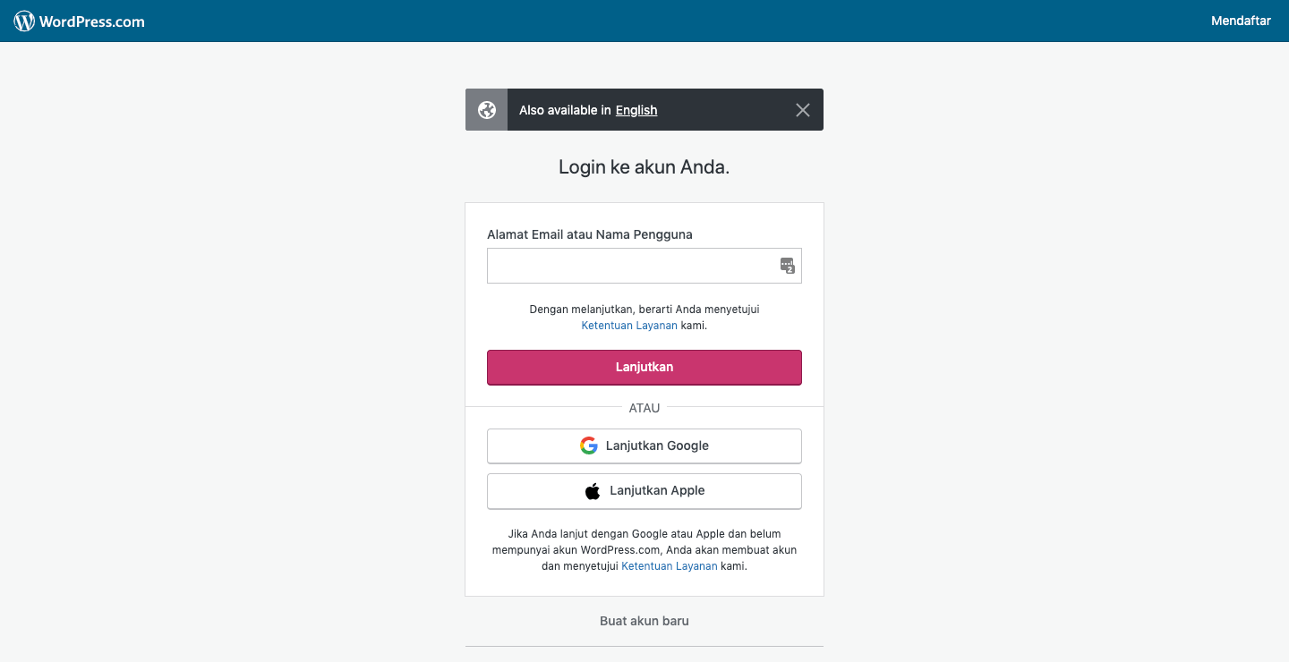 Cara Mudah Mengganti Login Wordpress 5 September 30th, 2026 • Blog Situstarget Cara Mengganti Laman Masuk WordPress Self Hosted Menggunakan Laman Masuk Milik WordPress.com.