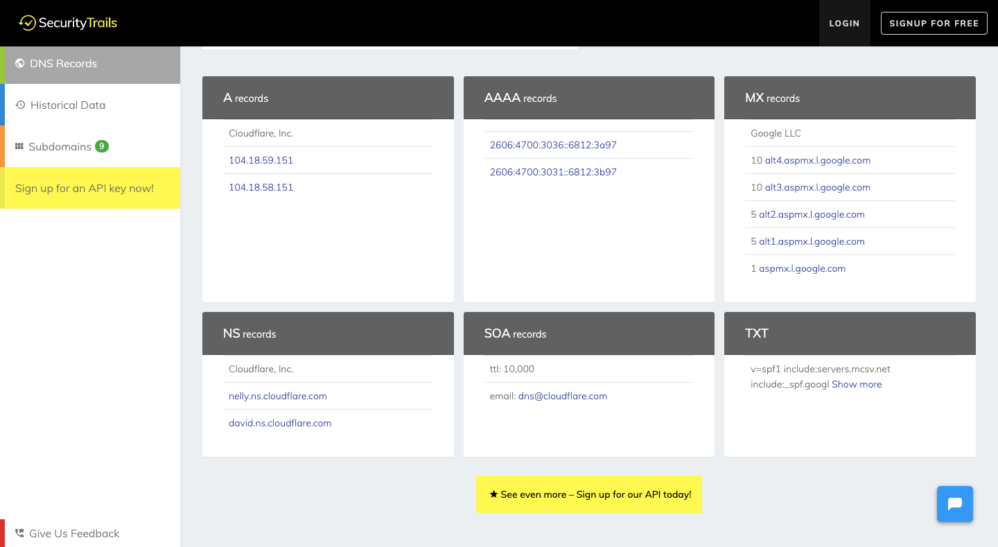 FireShot Capture 137 - DNS records for situstarget.com - SecurityTrails.com - securitytrails.com