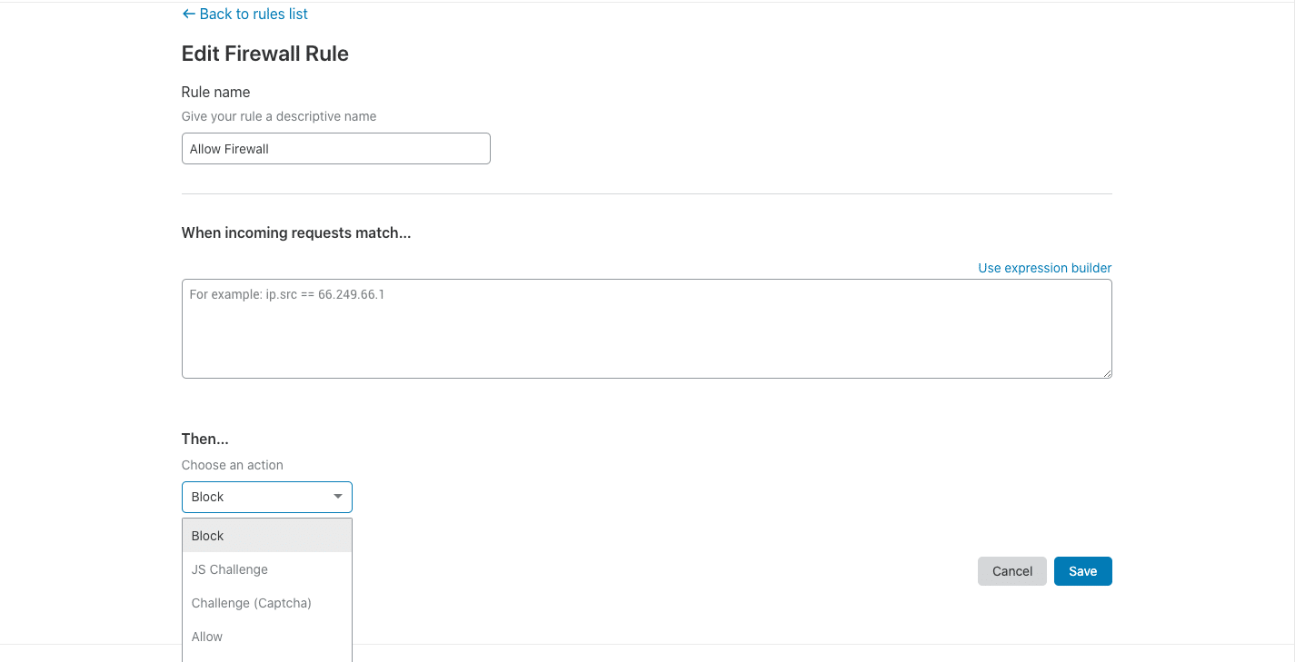 Cara Memperbaiki Error 1020 “Access Denied" Cloudflare 5 Oktober 3rd, 2026 • Blog Situstarget Ubah Action Firewall Cloudflare untuk Mengatasi Masalah Error 1020