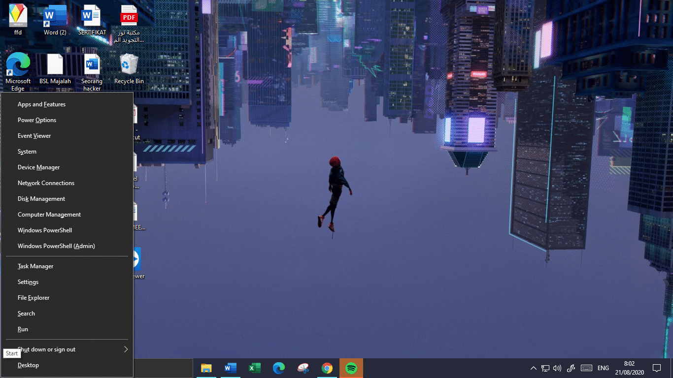 Membuka Start Menu dengan Tampilan Baru