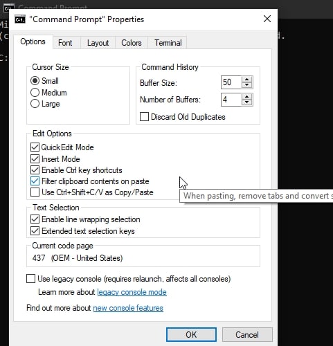 Cara Mengganti Font di Command Prompt Windows 10