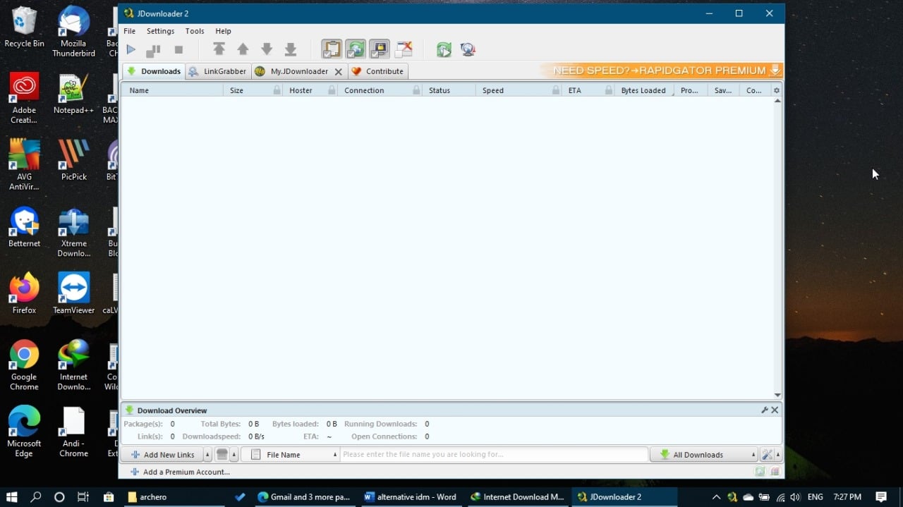 Software Alternatif IDM (Internet Download Manager) Terbaik 6 September 29th, 2026 • Blog Situstarget JDownloader