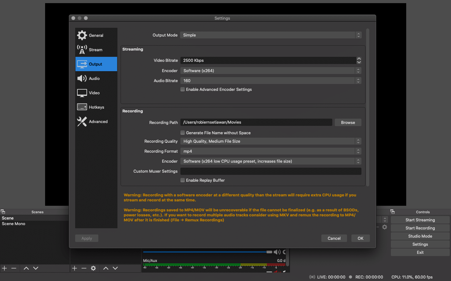 OBS Studio Sebagai Aplikasi Streaming Gratis dan Terbaik 11 September 30th, 2026 • Blog Situstarget Menyesuaikan bitrate Video di OBS Studio