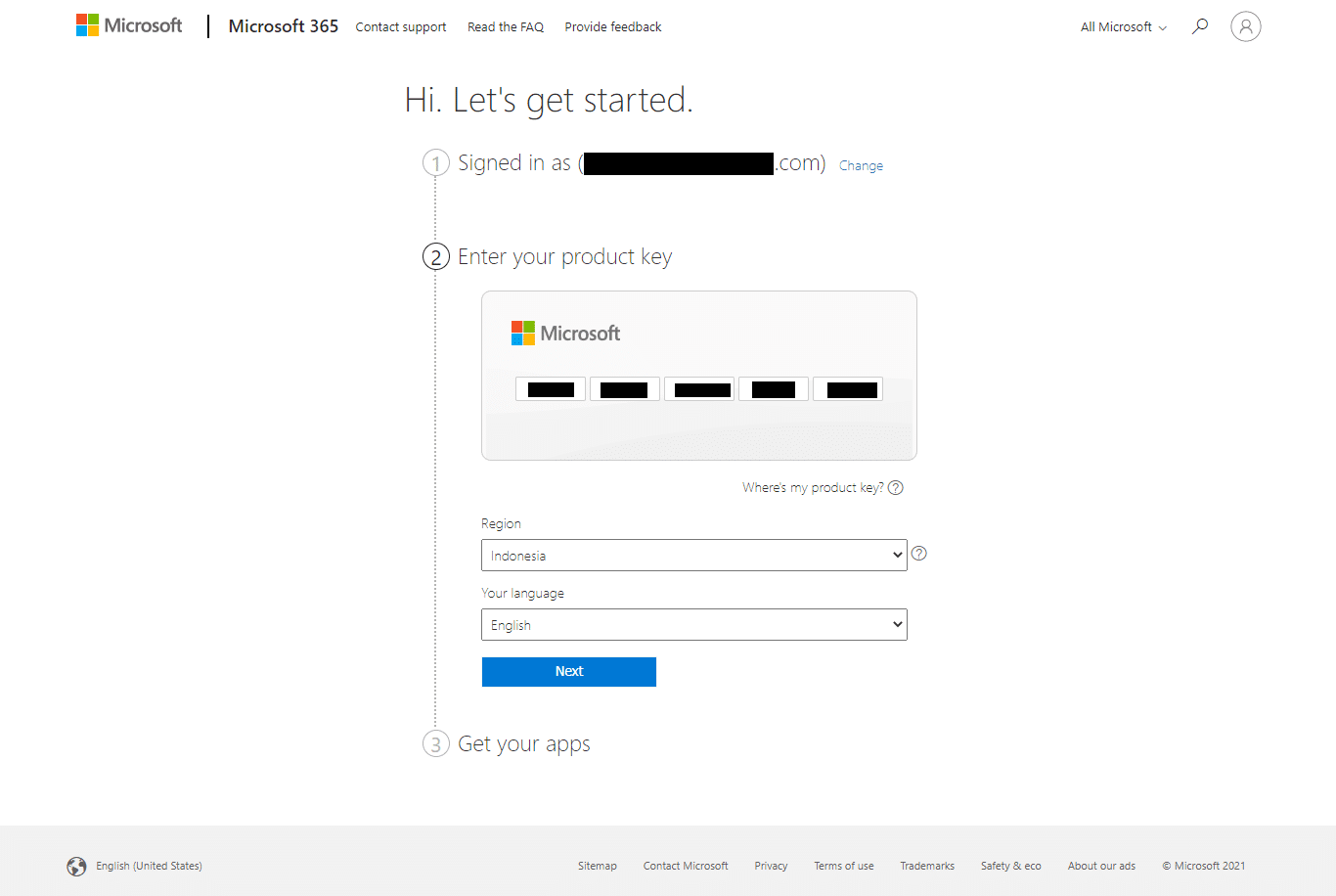 Cara Instal Microsoft Office Pro Plus 2016 di Windows 10 5 September 30th, 2026 • Blog Situstarget Memilih Region dan Language Pada Proses Instalasi Microsoft Office 2016