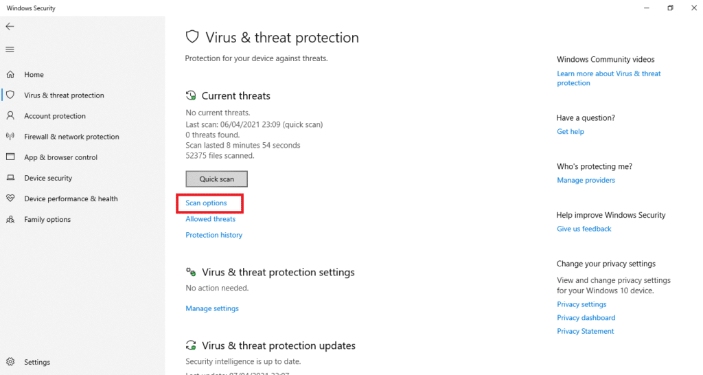 Cara melakukan scan malware pada Windows Defender