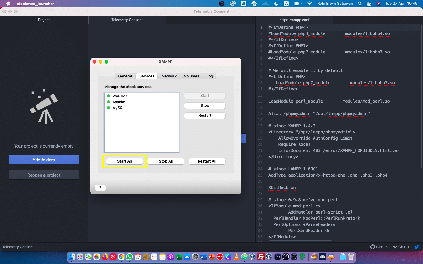 Cara Memperbaiki Eror New XAMPP security concept 4 September 30th, 2026 • Blog Situstarget Cara Menjalankan Layanan pada Program XAMPP, ProFTPD, MySQL, dan Apache